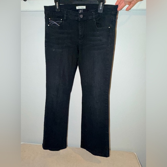 White House Black Market Denim - Vintage White House Black Market Jeans NOIR Size 12